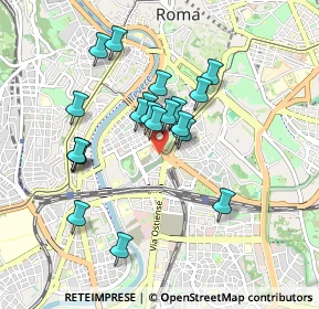 Mappa Via Caio Cestio, 00153 Roma RM, Italia (0.8185)