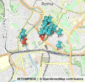 Mappa Via Caio Cestio, 00153 Roma RM, Italia (0.64)