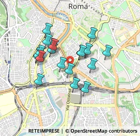 Mappa Via Caio Cestio, 00153 Roma RM, Italia (0.766)