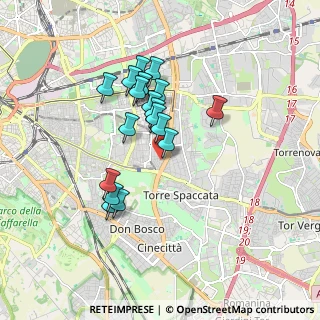 Mappa Via dei Lecci, 00172 Roma RM, Italia (1.57526)