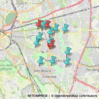 Mappa Via dei Lecci, 00172 Roma RM, Italia (1.46571)