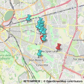 Mappa Via dei Lecci, 00172 Roma RM, Italia (1.34455)