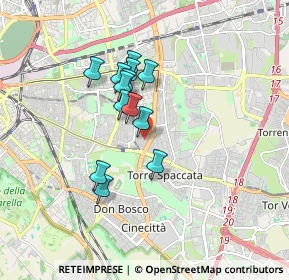 Mappa Via dei Lecci, 00172 Roma RM, Italia (1.41)