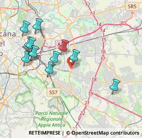 Mappa Via dei Lecci, 00172 Roma RM, Italia (4.27583)