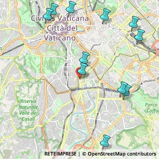 Mappa Via Cesare Pascarella, 00153 Roma RM, Italia (2.98182)