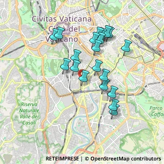 Mappa Via Cesare Pascarella, 00153 Roma RM, Italia (1.8225)