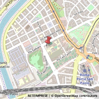 Mappa Via Galvani, 10, 00153 Roma, Roma (Lazio)