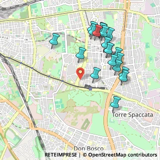 Mappa Via Percile, 00172 Roma RM, Italia (1.0775)