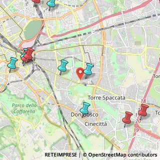 Mappa Via Fontechiari, 00172 Roma RM, Italia (3.27)