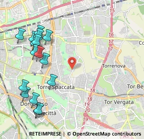 Mappa Via Pietro Sanguinetti, 00172 Roma RM, Italia (2.675)
