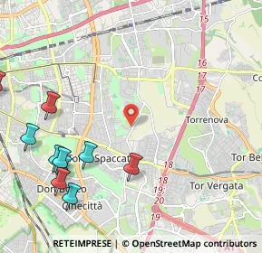 Mappa Via Pietro Sanguinetti, 00172 Roma RM, Italia (3.21667)