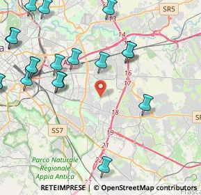 Mappa Via Pietro Sanguinetti, 00172 Roma RM, Italia (5.919)