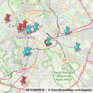 Mappa Viale Metronio, 00183 Roma RM, Italia (5.20455)
