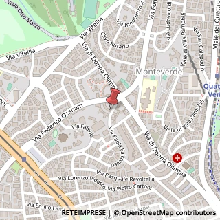Mappa Via Paola Falconieri, 10/16, 00152 Roma, Roma (Lazio)