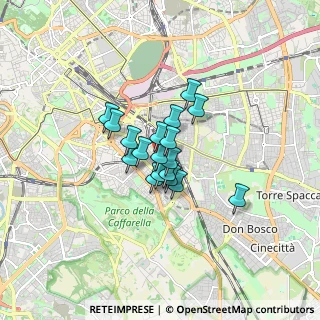 Mappa Via Paolo Albera, 00181 Roma RM, Italia (1.03056)
