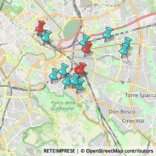 Mappa Via Norcia, 00181 Roma RM, Italia (1.75615)