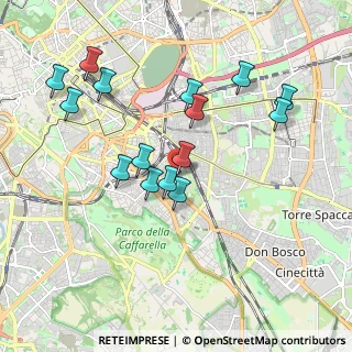 Mappa Via Paolo Albera, 00181 Roma RM, Italia (1.986)