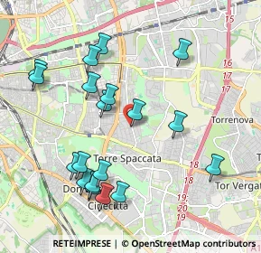 Mappa Via del Campo, 00172 Roma RM, Italia (2.22)