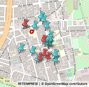 Mappa Via del Campo, 00172 Roma RM, Italia (0.179)