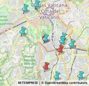 Mappa Via Francesco Catel, 00152 Roma RM, Italia (2.47818)