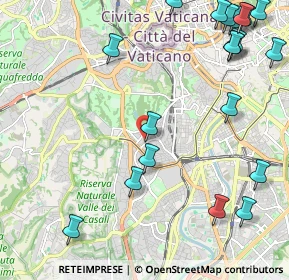 Mappa Via Francesco Catel, 00152 Roma RM, Italia (3.143)