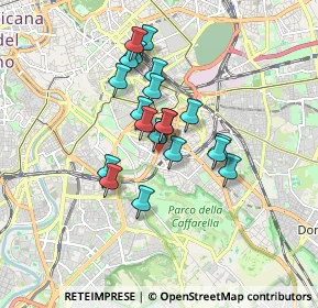 Mappa Via Foligno, 00100 Roma RM, Italia (1.383)