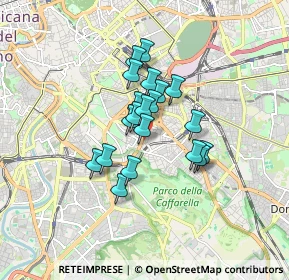 Mappa Via Foligno, 00100 Roma RM, Italia (1.229)