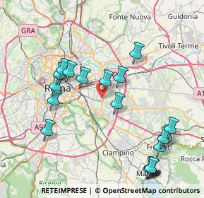 Mappa Via dei Licheni, 00172 Roma RM, Italia (9.642)