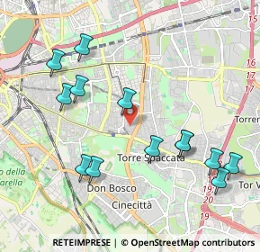 Mappa Via dei Licheni, 00172 Roma RM, Italia (2.28923)