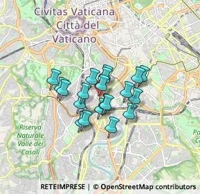 Mappa Via Portuense, 00153 Roma RM, Italia (1.1785)