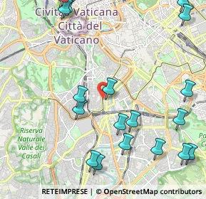 Mappa Via Portuense, 00153 Roma RM, Italia (2.91056)