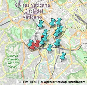 Mappa Via Portuense, 00153 Roma RM, Italia (1.225)