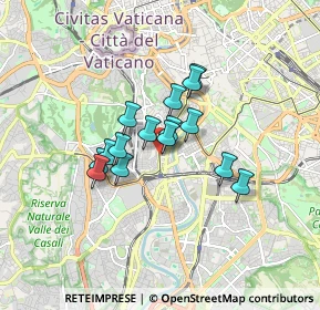 Mappa Via Portuense, 00153 Roma RM, Italia (1.244)