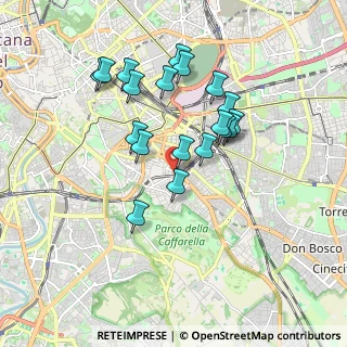 Mappa Via Ivrea, 00183 Roma RM, Italia (1.72368)