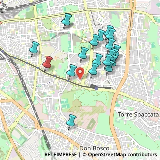 Mappa Via Alceste Trionfi, 00172 Roma RM, Italia (0.988)