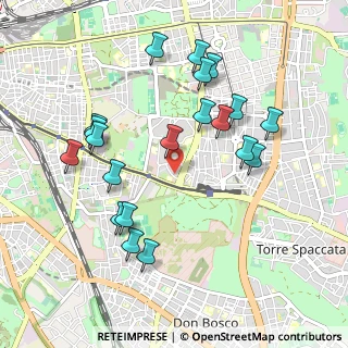 Mappa Via Alceste Trionfi, 00172 Roma RM, Italia (1.0645)