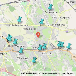 Mappa Via Centrache, 00132 Roma RM, Italia (2.86846)