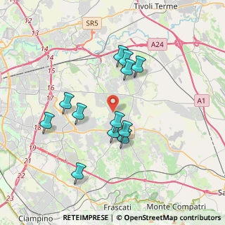 Mappa Via Centrache, 00132 Roma RM, Italia (3.5425)
