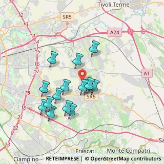 Mappa Via Centrache, 00132 Roma RM, Italia (3.44067)