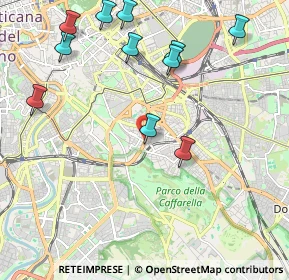 Mappa Via Acaia, 00183 Roma RM, Italia (2.53364)