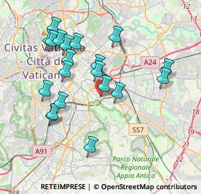 Mappa Via Acaia, 00183 Roma RM, Italia (4.03)