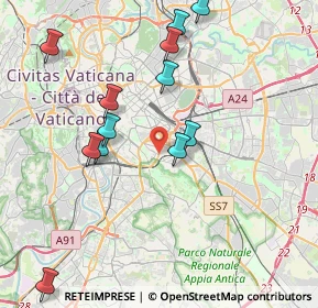 Mappa Via Acaia, 00183 Roma RM, Italia (4.445)