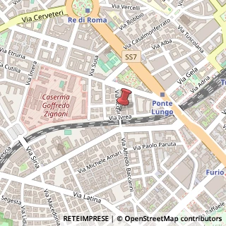 Mappa Via Acqui, 37, 00183 Roma, Roma (Lazio)