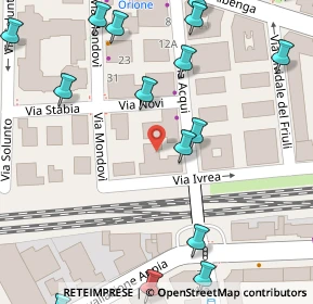 Mappa Via Novi, 00183 Roma RM, Italia (0.1125)