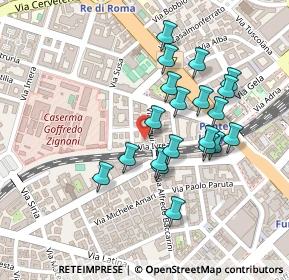 Mappa Via Novi, 00183 Roma RM, Italia (0.217)