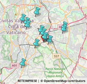 Mappa Via Novi, 00183 Roma RM, Italia (3.01692)