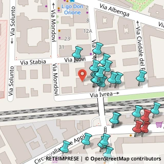 Mappa Via Novi, 00183 Roma RM, Italia (0.05769)