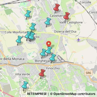 Mappa Via Domanico, 00132 Roma RM, Italia (2.40286)