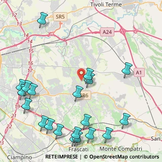 Mappa Via Domanico, 00132 Roma RM, Italia (6.093)