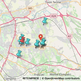 Mappa Via Domanico, 00132 Roma RM, Italia (3.39667)